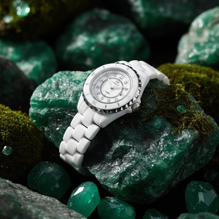 KVLOR™ OLEVS Ceramic Women's Quartz Watch