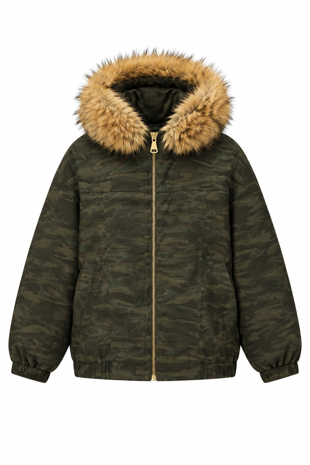 KVLOR™ Camouflage Puffer Jacket