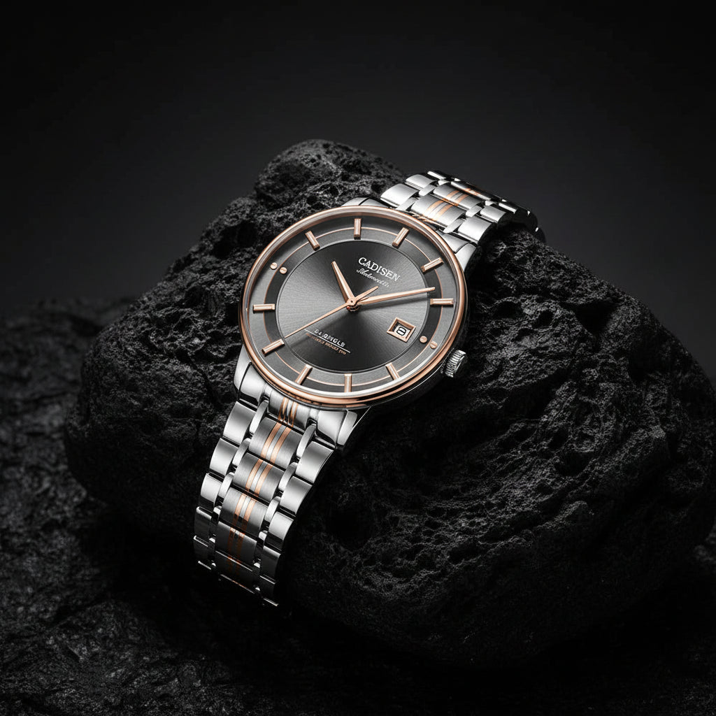 KVLOR™ Cadisen Ultra-Thin Automatic Watch