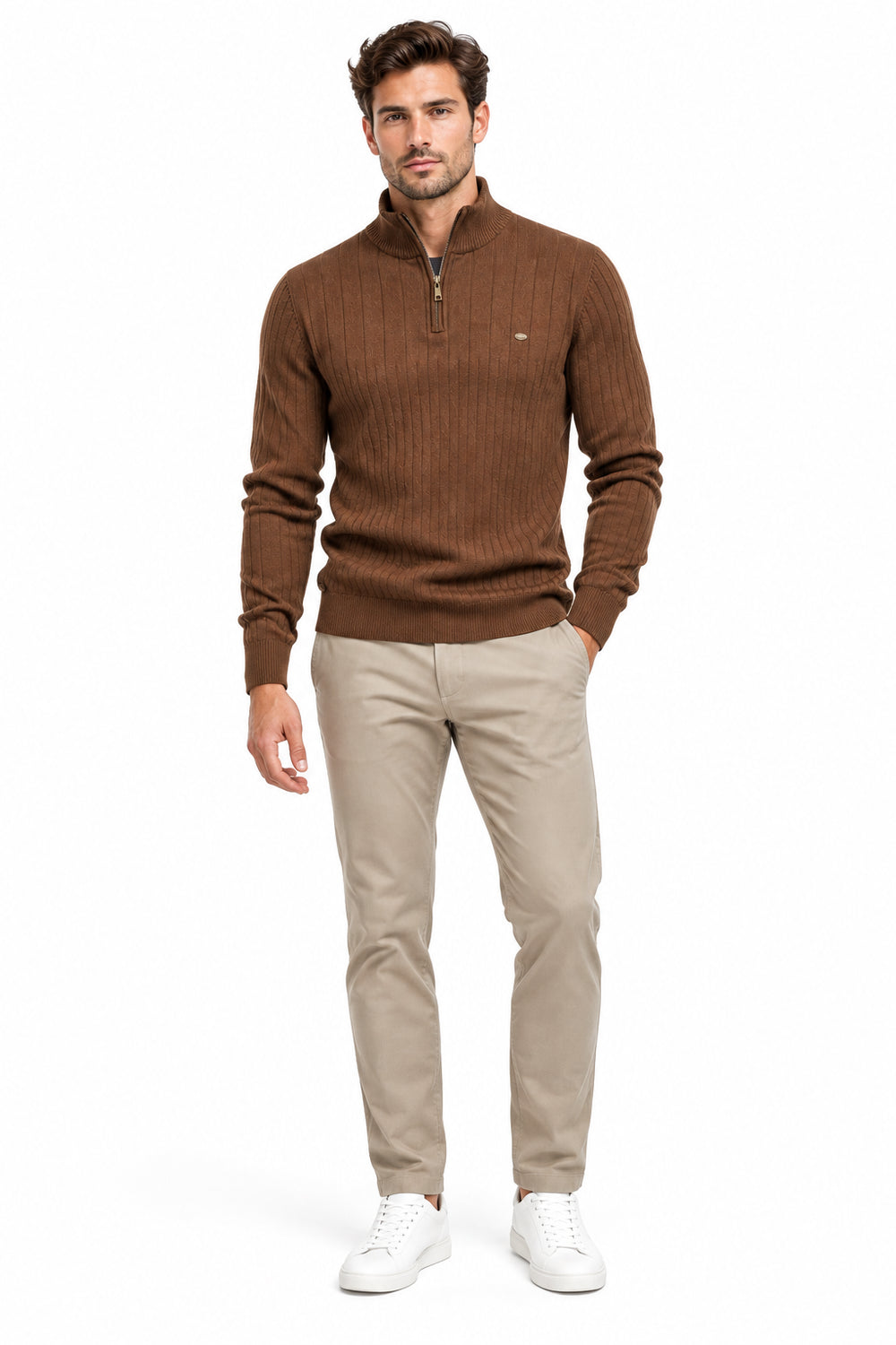 KVLOR™ Half-Zip Knit Sweater