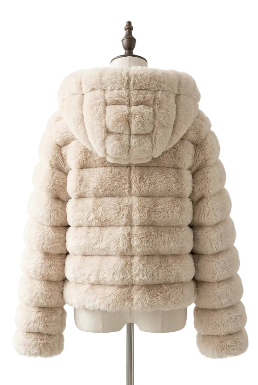 KVLOR™ Soft Faux Fur Short Coat