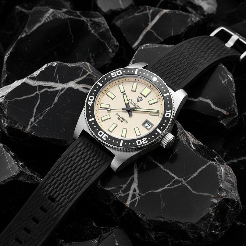 KVLOR™ Cadisen 38mm Automatic Diver Watch