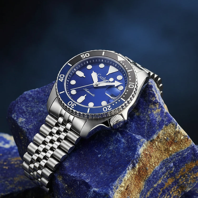 KVLOR™ Cadisen Automatic Watch with Ceramic Bezel