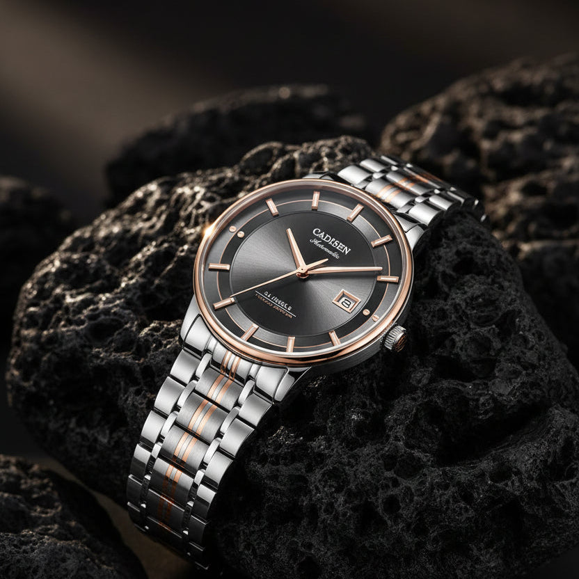 KVLOR™ Cadisen Ultra-Thin Automatic Watch