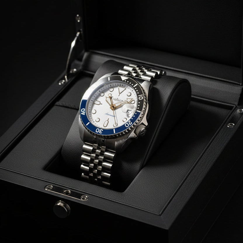 KVLOR™ Cadisen Automatic Watch with Ceramic Bezel