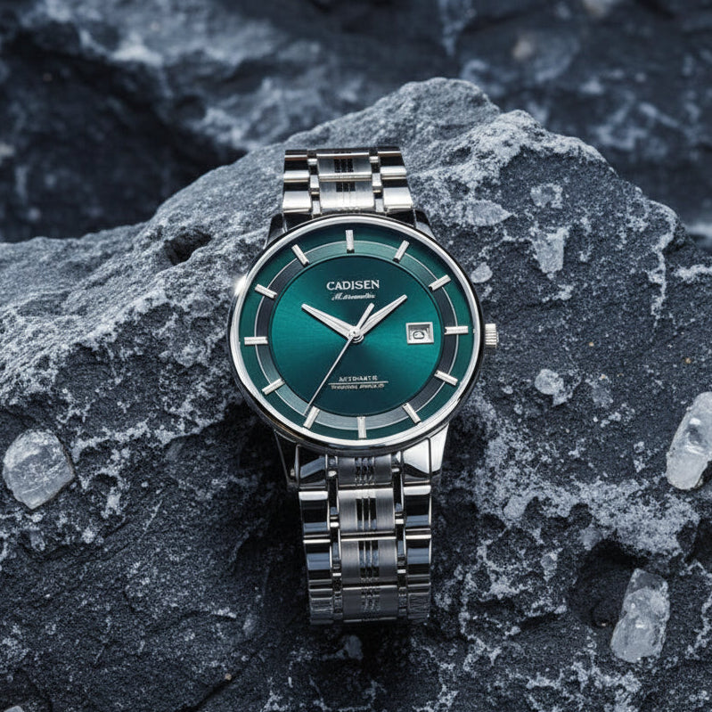 KVLOR™ Cadisen Ultra-Thin Sapphire Automatic Watch