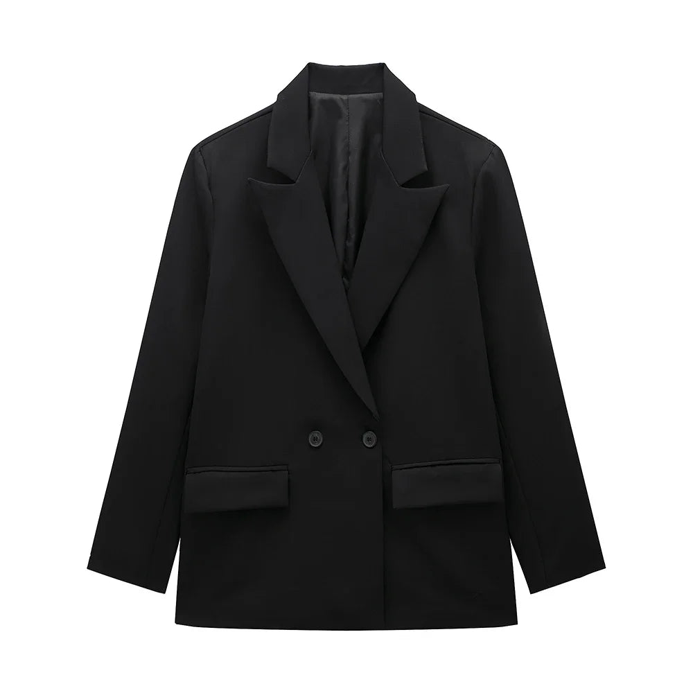 KVLOR™ Double-Breasted Tailored Blazer