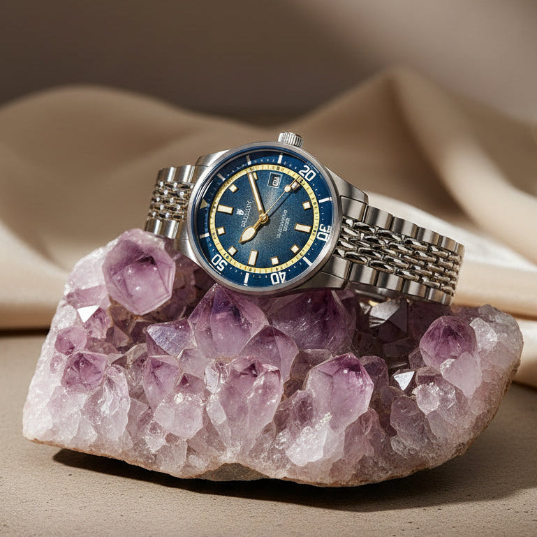 KVLOR™ Cadisen Silver Automatic Watch
