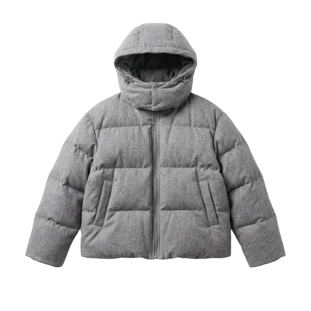 KVLOR™ Hooded Zip-Up Padded Jacket