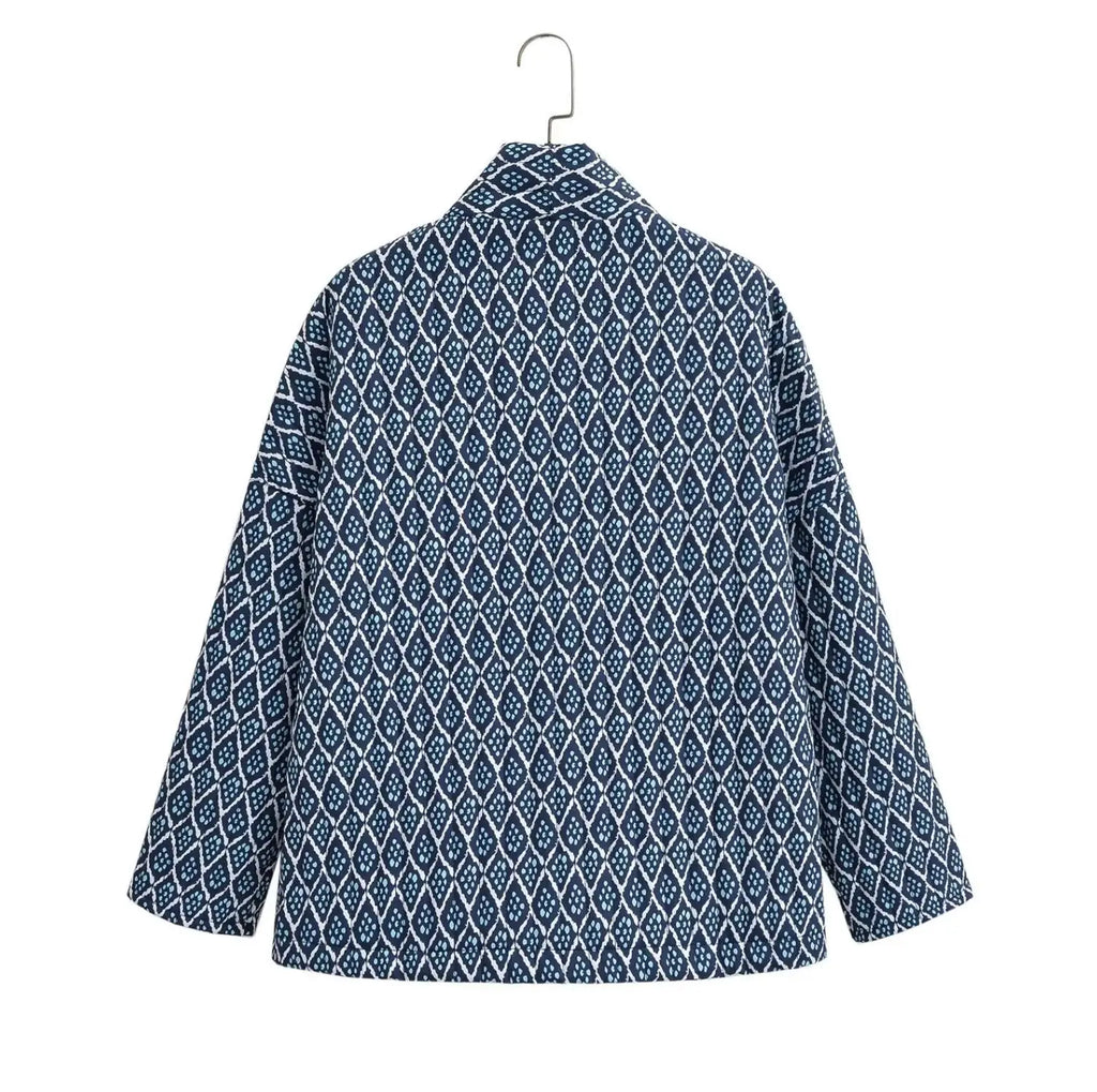 KVLOR™ Geometric Quilted Jacket