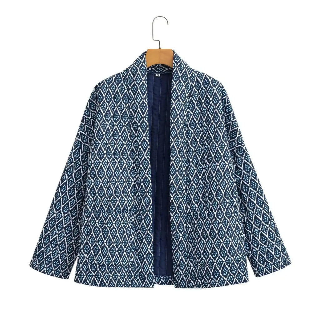KVLOR™ Geometric Quilted Jacket