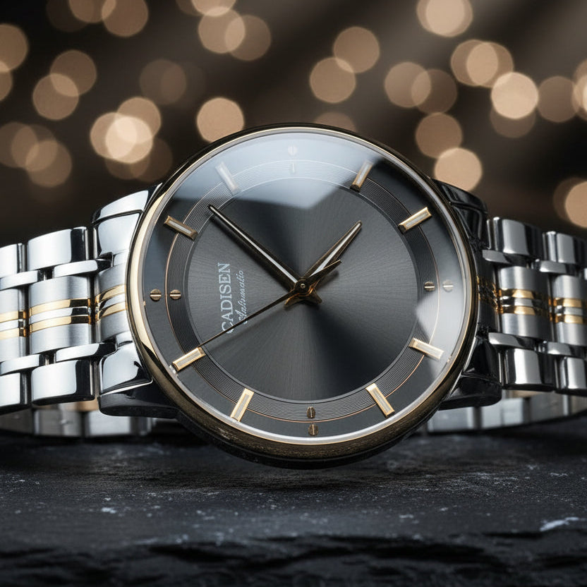 KVLOR™ Cadisen Ultra-Thin Automatic Watch