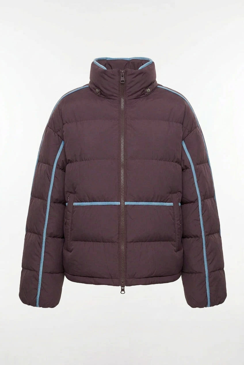 KVLOR™ Contrast-Detail Zip-Up Jacket