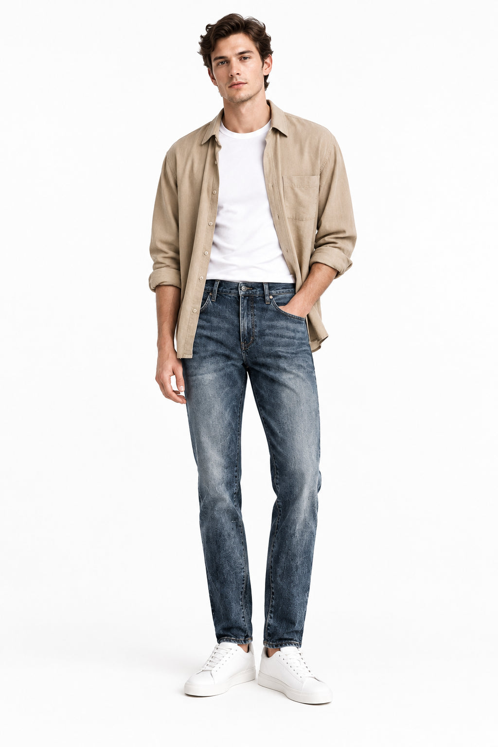 KVLOR™ Washed Slim Jeans