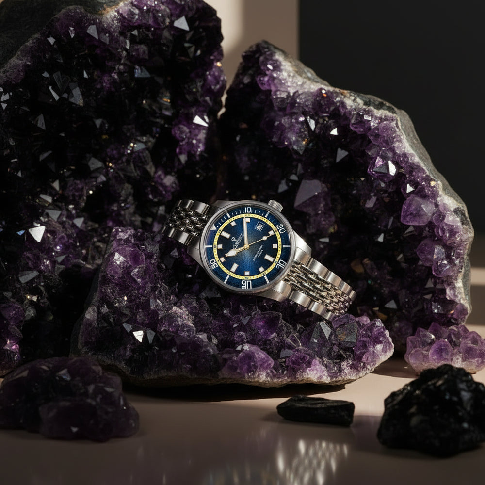 KVLOR™ Cadisen Silver Automatic Watch