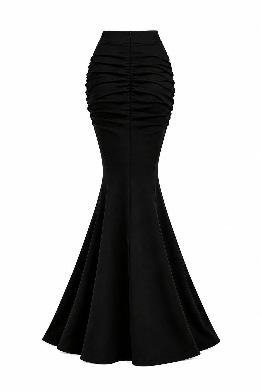 KVLOR™ High-Waist Fishtail Midi Skirt
