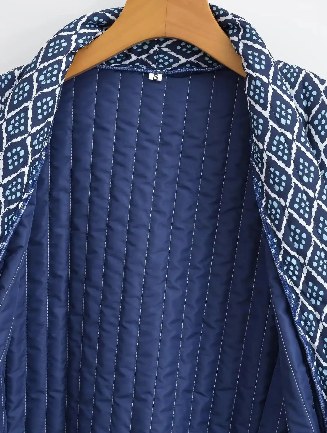 KVLOR™ Geometric Quilted Jacket