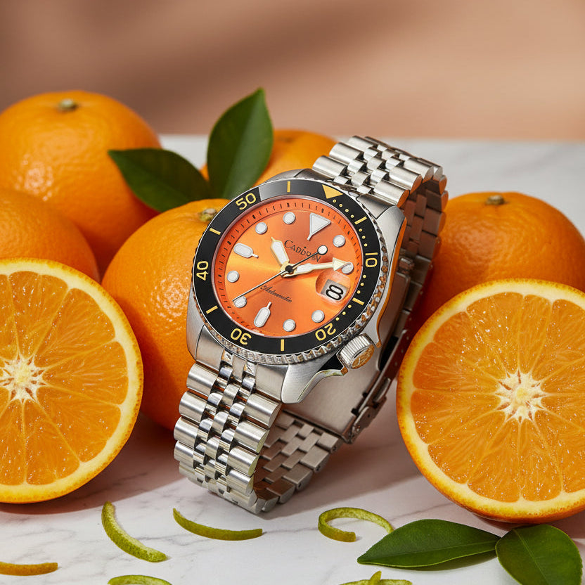 KVLOR™ Cadisen Automatic Watch with Ceramic Bezel