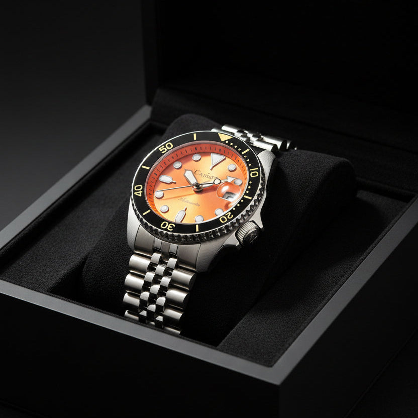 KVLOR™ Cadisen Automatic Watch with Ceramic Bezel