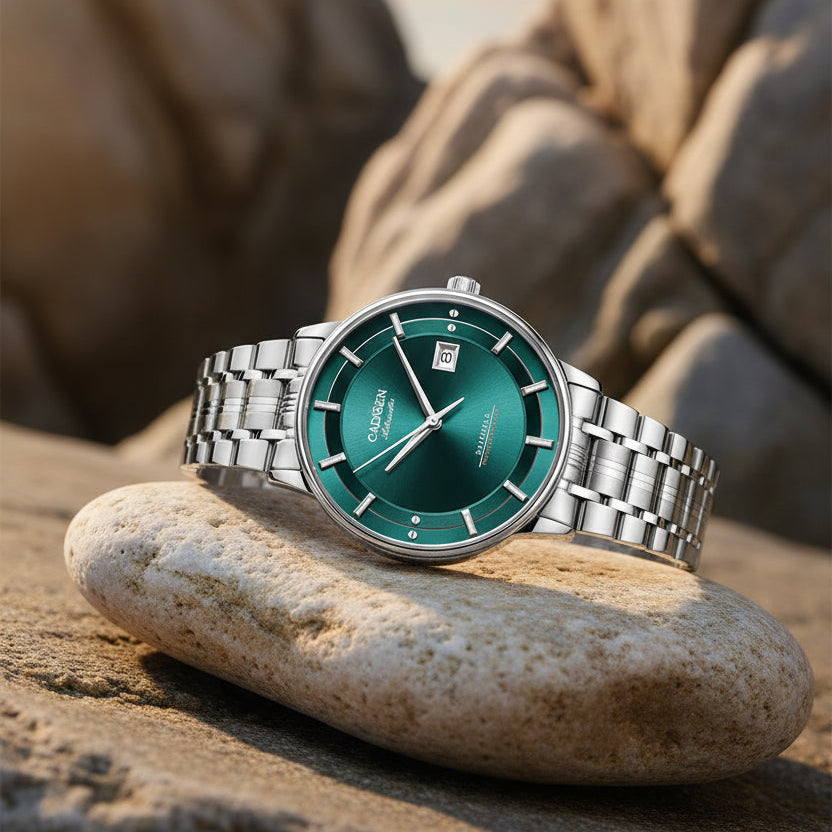 KVLOR™ Cadisen Ultra-Thin Automatic Watch