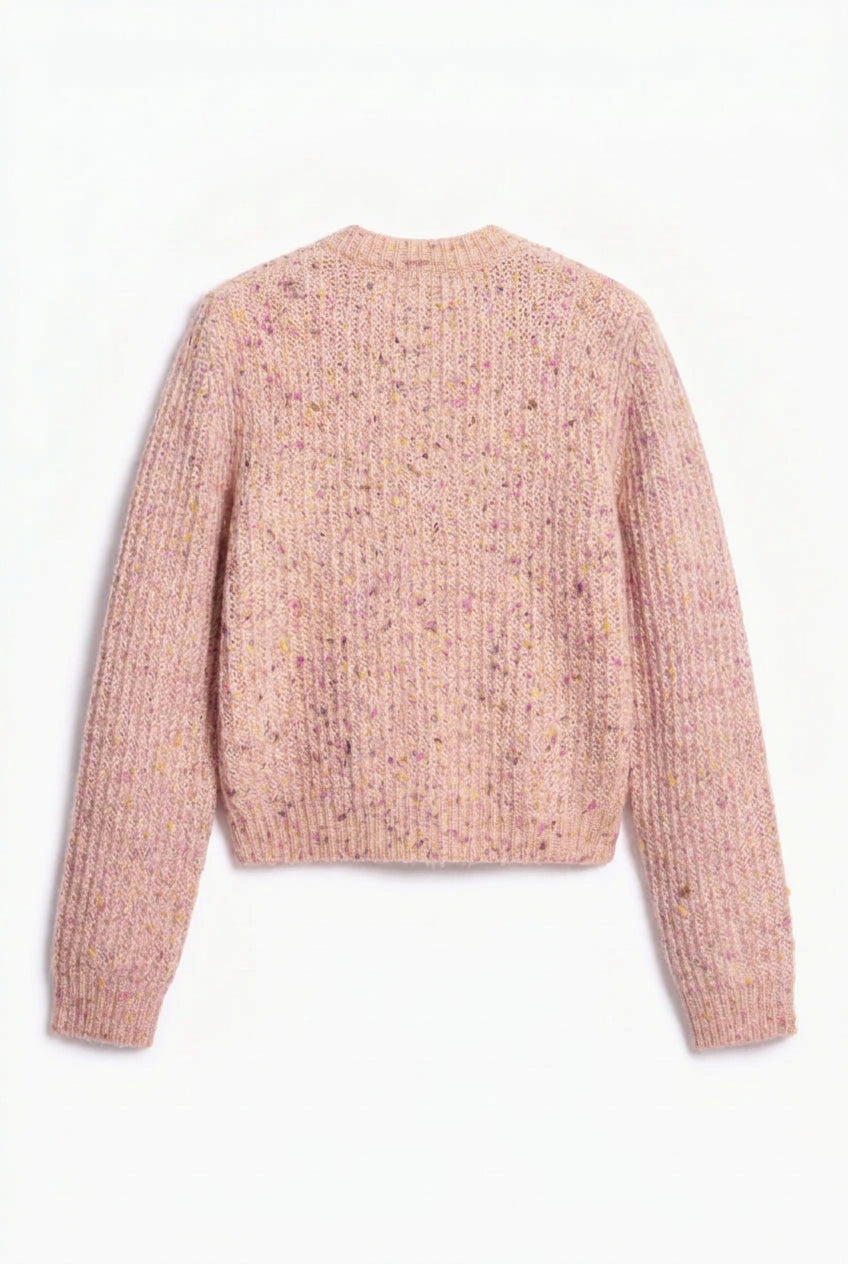 KVLOR™ Button-Front Knit Cardigan