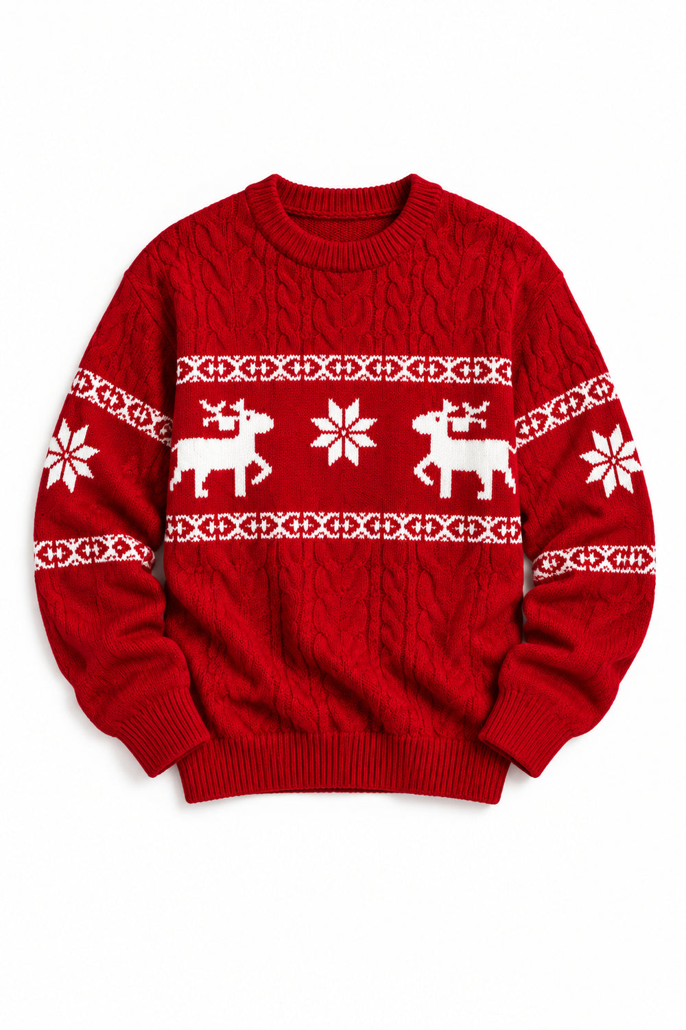 KVLOR™ Deer Knit Sweater