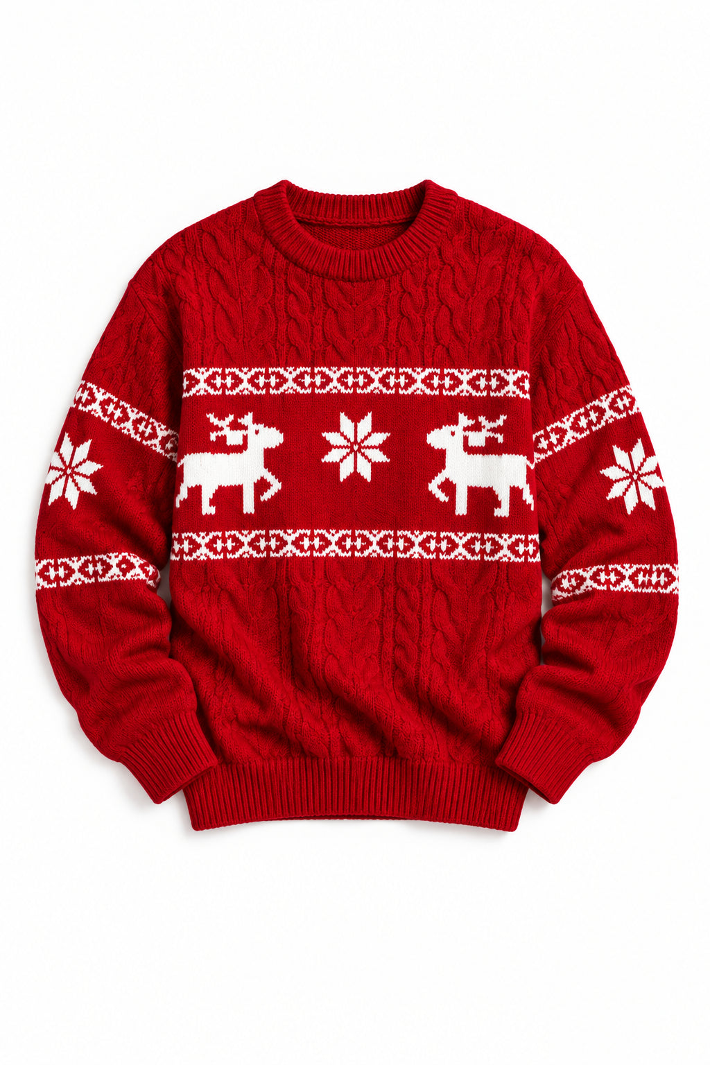 KVLOR™ Deer Knit Sweater