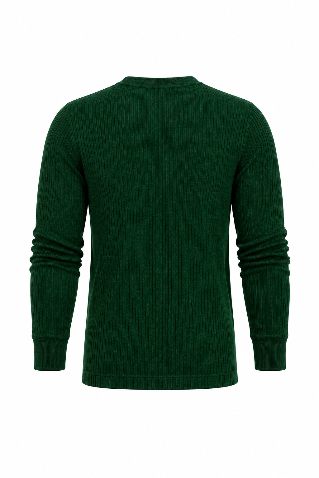 KVLOR™ Ribbed Stripe Henley