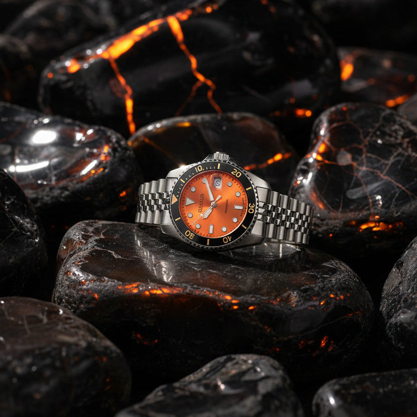 KVLOR™ Cadisen Automatic Watch with Ceramic Bezel