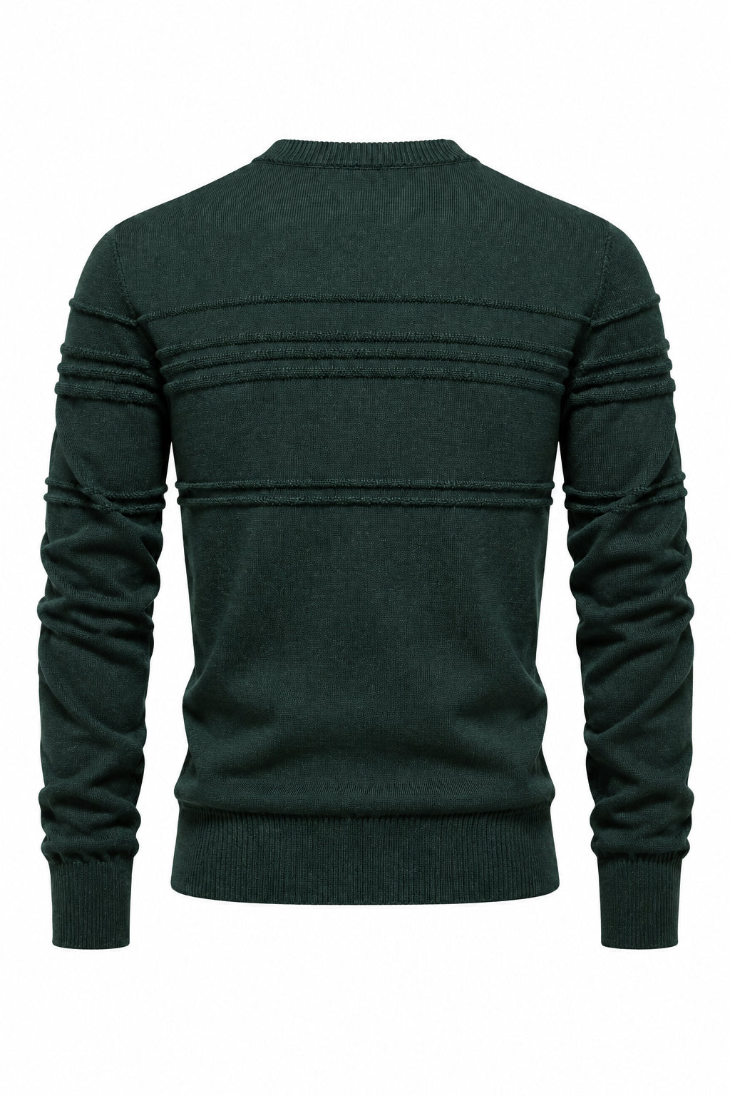 KVLOR™ Striped Crewneck Sweater