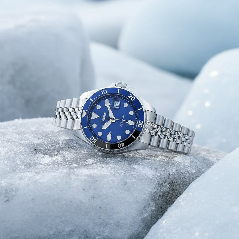 KVLOR™ Cadisen Automatic Watch with Ceramic Bezel
