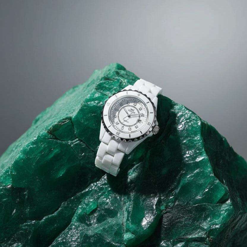 KVLOR™ OLEVS Ceramic Women's Quartz Watch