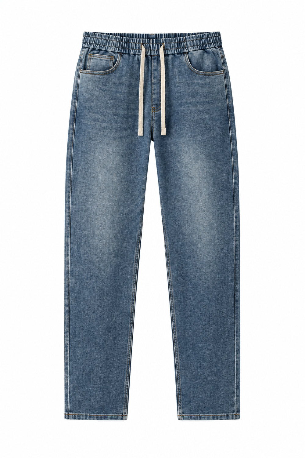 KVLOR™ Vintage Drawstring Jeans