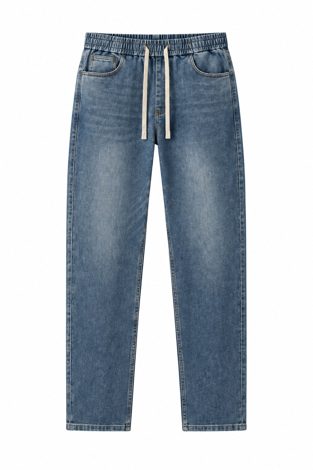 KVLOR™ Vintage Drawstring Jeans