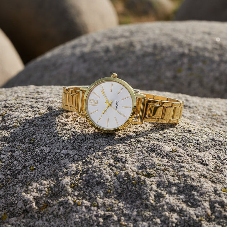 KVLOR™ Women's Watch & Bracelet Set