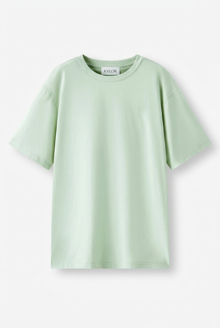 KVLOR™ Classic Cotton Crew-Neck T-Shirt