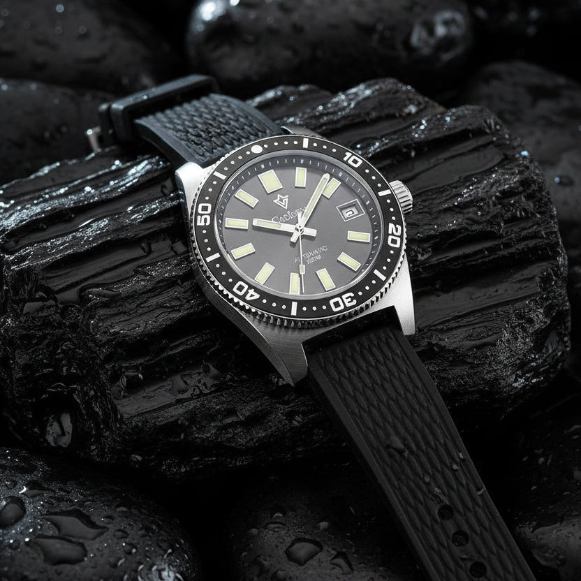 KVLOR™ Cadisen 38mm Automatic Diver Watch