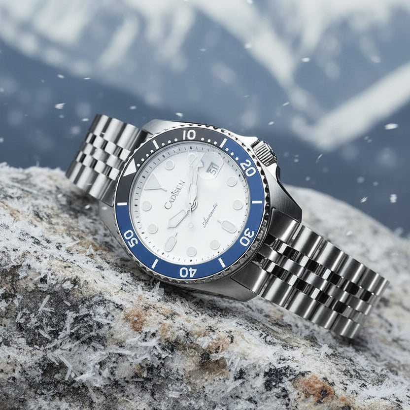KVLOR™ Cadisen Automatic Watch with Ceramic Bezel
