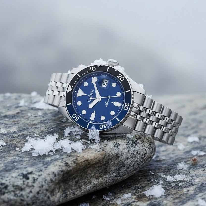 KVLOR™ Cadisen Automatic Watch with Ceramic Bezel